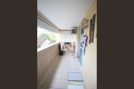 Varanda da Sala de apartamento para alugar com 2 quartos, 77m² em Pechincha, Rio de Janeiro