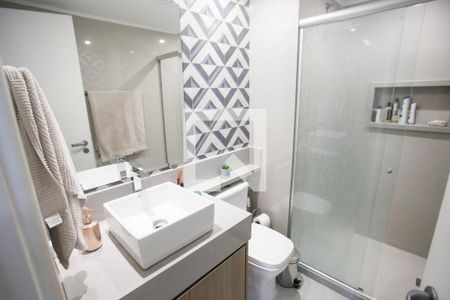 Apartamento para alugar com 77m², 2 quartos e 1 vagaBanheiro da Suíte