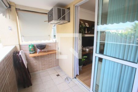 Varanda da Sala de apartamento para alugar com 2 quartos, 77m² em Pechincha, Rio de Janeiro