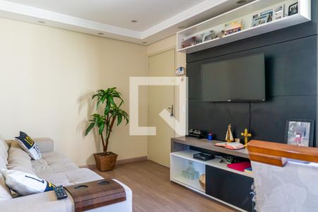 Sala de apartamento à venda com 3 quartos, 74m² em Conjunto Habitacional Vila Santana (sousas), Campinas