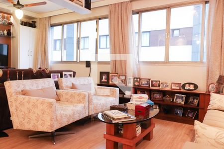 Sala de Estar de apartamento à venda com 3 quartos, 106m² em Vila Clementino, São Paulo