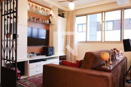 Sala de TV de apartamento à venda com 3 quartos, 106m² em Vila Clementino, São Paulo