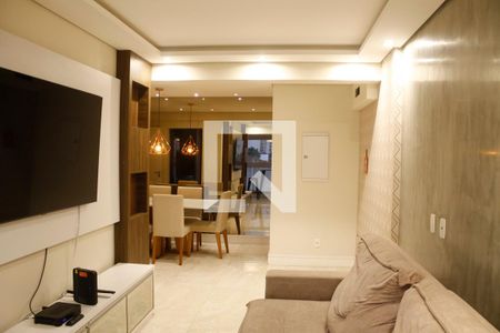 Sala de apartamento para alugar com 3 quartos, 93m² em Fundação, São Caetano do Sul