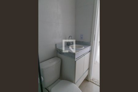Banheiro de apartamento para alugar com 1 quarto, 34m² em Alto da Mooca, São Paulo
