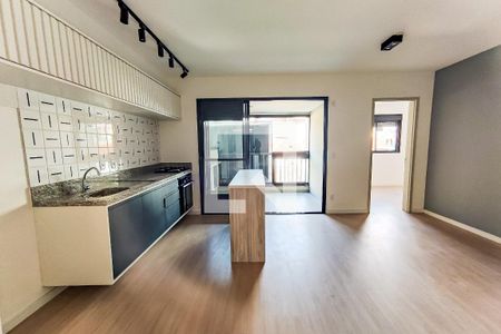 Sala e Cozinha Integrada de apartamento à venda com 2 quartos, 60m² em Vila Progredior, São Paulo