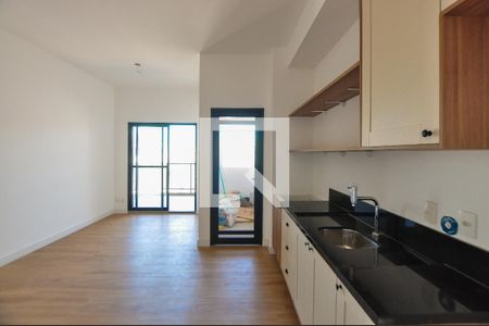 Sala/Cozinha de apartamento para alugar com 2 quartos, 73m² em Cerqueira César, São Paulo