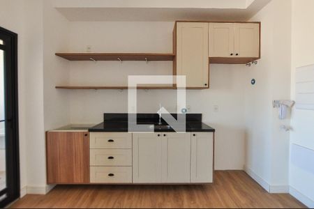 Sala/Cozinha de apartamento para alugar com 2 quartos, 73m² em Cerqueira César, São Paulo