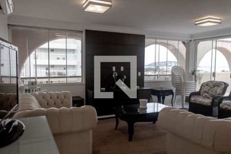 Sala de apartamento para alugar com 5 quartos, 600m² em Enseada, Guarujá