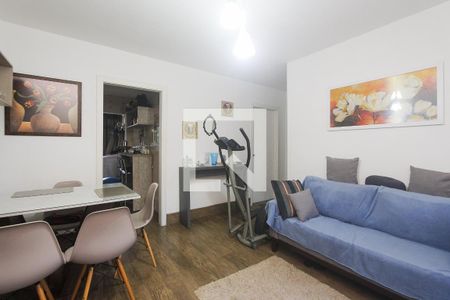 Sala de apartamento à venda com 1 quarto, 50m² em Morro Santana, Porto Alegre