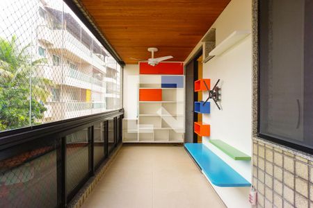 Varanda da Sala de apartamento à venda com 2 quartos, 80m² em Recreio dos Bandeirantes, Rio de Janeiro