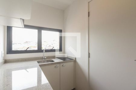 Studio para alugar com 25m², 1 quarto e sem vagaCozinha 