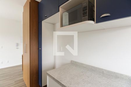 Studio para alugar com 25m², 1 quarto e sem vagaCozinha 