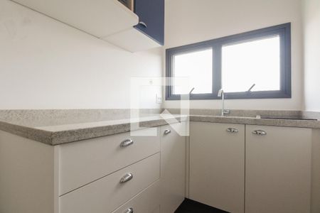 Studio para alugar com 25m², 1 quarto e sem vagaCozinha 