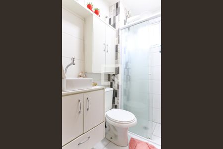 Banheiro da Suíte de apartamento para alugar com 2 quartos, 55m² em Residencial Bosque dos Ipes, São José dos Campos