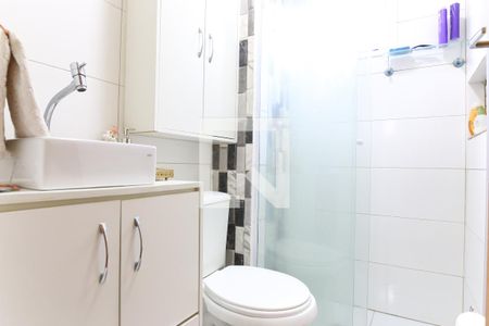 Banheiro da Suíte de apartamento para alugar com 2 quartos, 55m² em Residencial Bosque dos Ipes, São José dos Campos