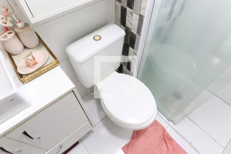 Banheiro da Suíte de apartamento para alugar com 2 quartos, 55m² em Residencial Bosque dos Ipes, São José dos Campos