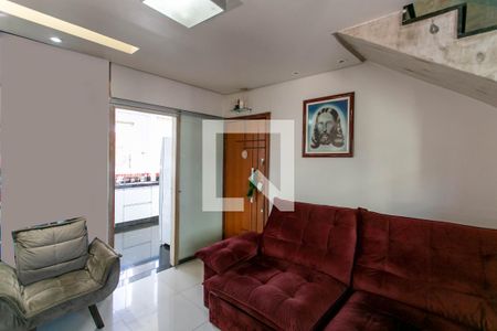 Sala de apartamento à venda com 3 quartos, 150m² em São João Batista, Belo Horizonte