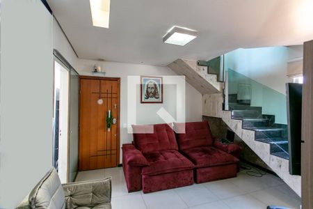 Sala de apartamento à venda com 3 quartos, 150m² em São João Batista, Belo Horizonte