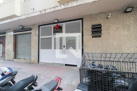 Studio para alugar com 30m², 1 quarto e sem vaga Studio para alugar com 30m², 1 quarto e sem vagaFachada e portaria