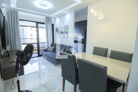 Sala de Jantar de apartamento à venda com 2 quartos, 57m² em Brás, São Paulo