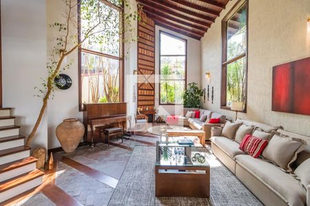 Sala de casa de condomínio à venda com 4 quartos, 500m² em Alphaville, Santana de Parnaíba