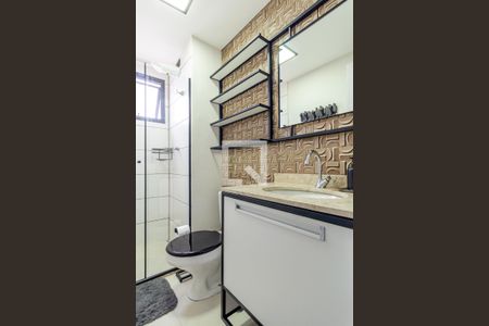 Studio para alugar com 26m², 1 quarto e sem vaga Studio para alugar com 26m², 1 quarto e sem vagaBanheiro