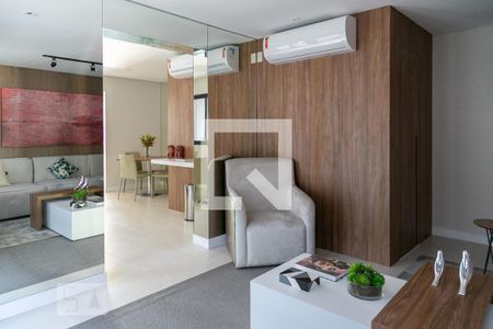 Studio para alugar com 26m², 1 quarto e sem vaga Studio para alugar com 26m², 1 quarto e sem vagaÁrea comum - Salão de festas