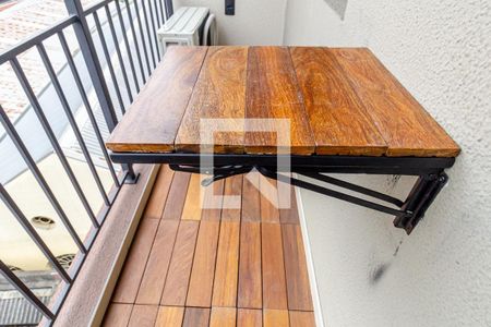 Varanda de kitnet/studio para alugar com 1 quarto, 26m² em Centro Histórico de São Paulo, São Paulo