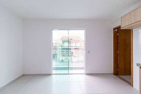 Sala e Cozinha de apartamento para alugar com 1 quarto, 37m² em Vila Isolina Mazzei, São Paulo
