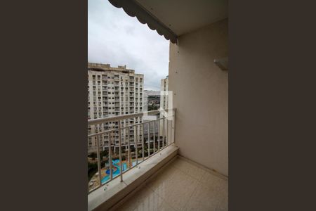 Varanda da Sala de apartamento para alugar com 3 quartos, 78m² em Del Castilho, Rio de Janeiro