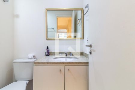 Banheiro de kitnet/studio à venda com 1 quarto, 42m² em Vila Olímpia, São Paulo