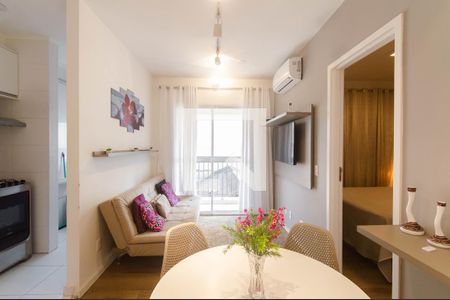 Sala de apartamento à venda com 1 quarto, 36m² em Santa Efigênia, São Paulo