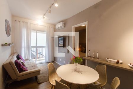 Sala de apartamento à venda com 1 quarto, 36m² em Santa Efigênia, São Paulo