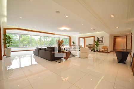 Sala de visita de apartamento à venda com 7 quartos, 640m² em Flamengo, Rio de Janeiro