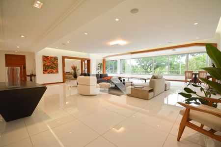Sala de visita de apartamento à venda com 7 quartos, 640m² em Flamengo, Rio de Janeiro