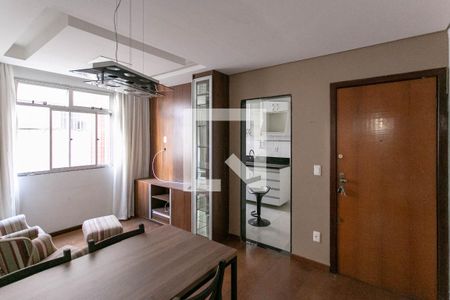 Sala de apartamento à venda com 2 quartos, 67m² em Castelo, Belo Horizonte