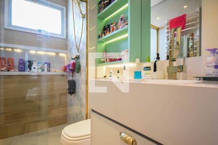 Apartamento à venda com 162m², 2 quartos e 3 vagasBanheiro suíte 1