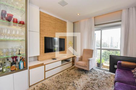 Sala de tv de apartamento à venda com 2 quartos, 162m² em Parque do Morumbi, São Paulo