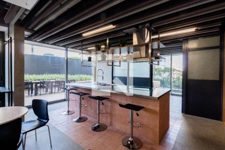 Apartamento para alugar com 26m², 1 quarto e sem vagaSalão de festas