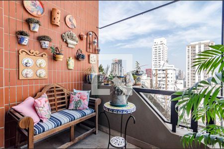 Varanda de apartamento à venda com 3 quartos, 145m² em Pinheiros, São Paulo
