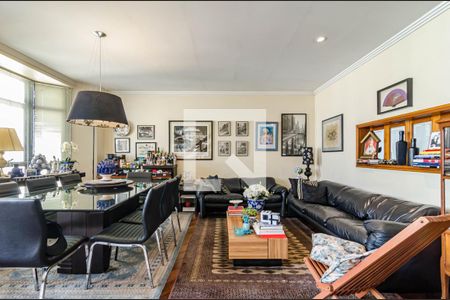 Sala de apartamento à venda com 3 quartos, 145m² em Pinheiros, São Paulo