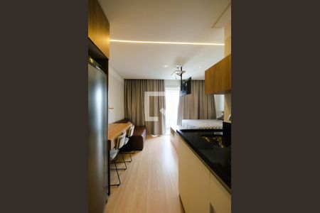 Studio para alugar com 27m², 1 quarto e sem vaga Studio para alugar com 27m², 1 quarto e sem vagaCozinha