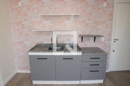 Sala Cozinha de apartamento à venda com 2 quartos, 36m² em Bela Vista, São Paulo