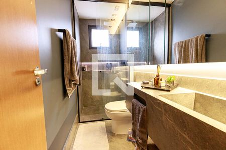 Apartamento para alugar com 94m², 2 quartos e 2 vagasBanheiro da Suíte