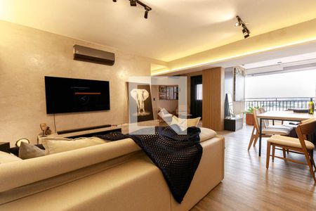 Sala de apartamento para alugar com 2 quartos, 94m² em Vila Almeida, Indaiatuba
