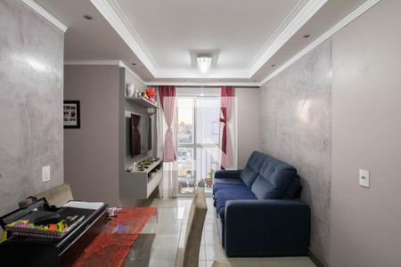 Sala de apartamento à venda com 2 quartos, 47m² em Jardim Bela Vista, Guarulhos