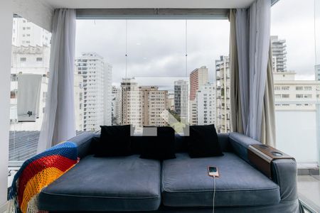 Sala de apartamento à venda com 1 quarto, 32m² em Cerqueira César, São Paulo