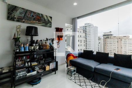 Sala de apartamento à venda com 1 quarto, 32m² em Cerqueira César, São Paulo