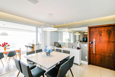 Sala de jantar de apartamento para alugar com 3 quartos, 138m² em Santo Amaro, São Paulo