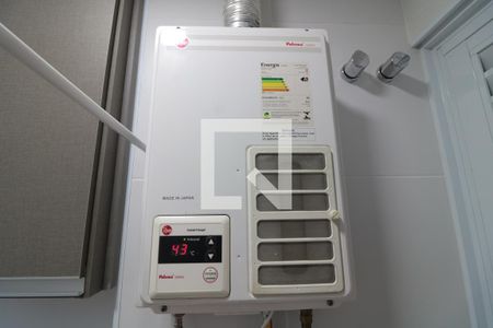 Apartamento à venda com 59m², 2 quartos e 1 vagaÁrea de Serviço - aquecedor 